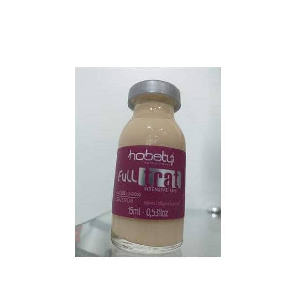 Hobety Hair Care Full Trat Ampoule Unidose Collagen Nourishing Hair Treatment Kit 16x15ml - Hobety