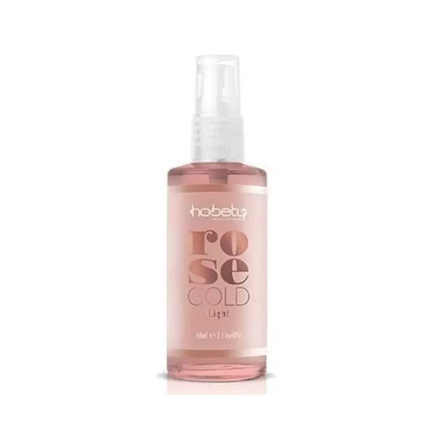 Hobety Hair Care Rose Gold Serum Finisher Brittle Hair Strenghtening Protection Treatment 60ml - Hobety