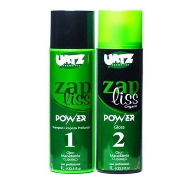In Love Brazilian Keratin Treatment Uatz Zap Liss Power Progressive Brush Volume Reducer Organic Kit 2x1 - In Love