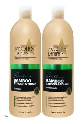 Jacques Janine Salon Lines Jacques Janine Kit Bamboo Strong & Touch Sh + Cond 1000ml - Jacques Janine