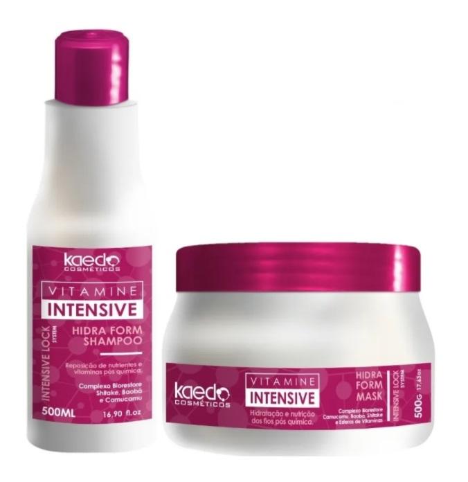 Kaedo Home Care Vitamine Intensive Hidra Form Nutrient Replacement Lock System Kit 2x300 - Kaedo