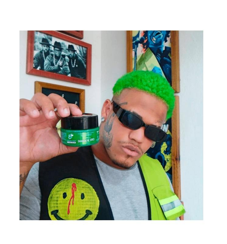 Kamaleão Color Hair Color Green Babadeiro Maíra Medeiros Tinting Pigment Mask 100ml - Kamaleão Color