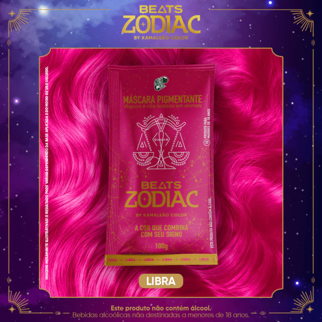 Kamaleão Color Hair Color Kamaleão Color Libra Beats Zodiac Pigment Mask 100g / 3.52 fl oz