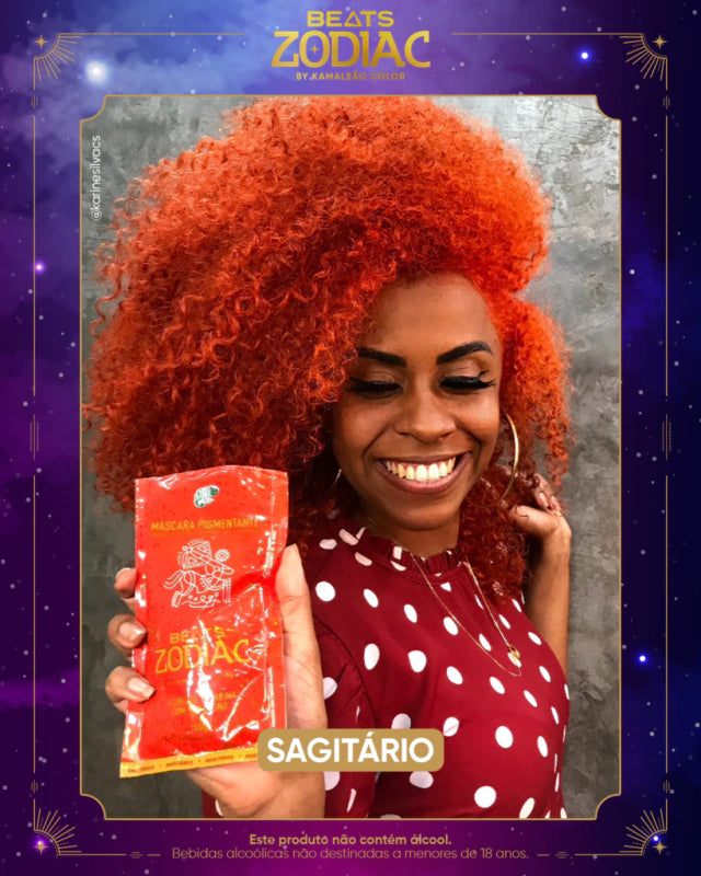 Kamaleão Color Hair Color Kamaleão Color Sagitário Beats Zodiac Pigment Mask 100g / 3.52 fl oz