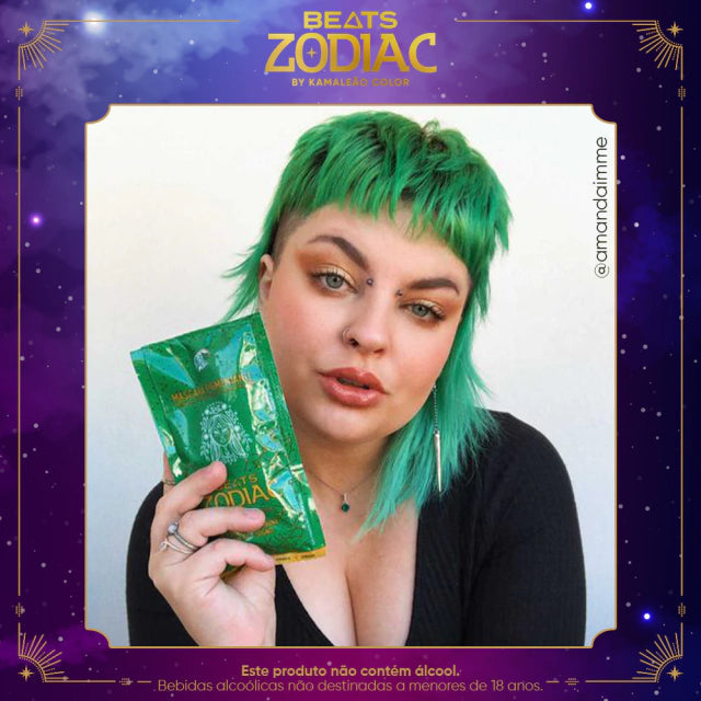 Kamaleão Color Hair Color Kamaleão Color Virgem Beats Zodiac Pigment Mask 100g / 3.52 fl oz