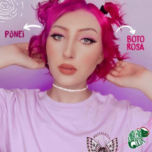 Kamaleão Color Home Care Brazilian Boto Rosa Neon Pink Tinting Pigment Vegan Mask 150ml - Kamaleão Color
