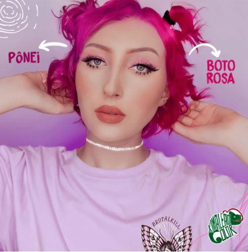 Kamaleão Color Home Care Ponêi Pony Magent Pink Tinting Pigment Vegan Mask 150ml - Kamaleão Color