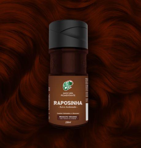 Kamaleão Color Home Care Raposinha Copper Red Hair Tinting Pigment Vegan Mask 150ml - Kamaleão Color