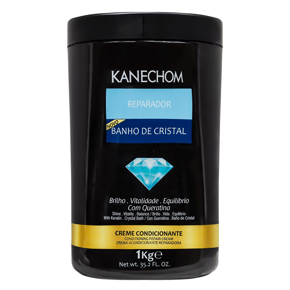 Kanechom Hair Mask Crystal Bath Repairing Balance Vitality Conditioning Repair Cream 1Kg - Kanechom