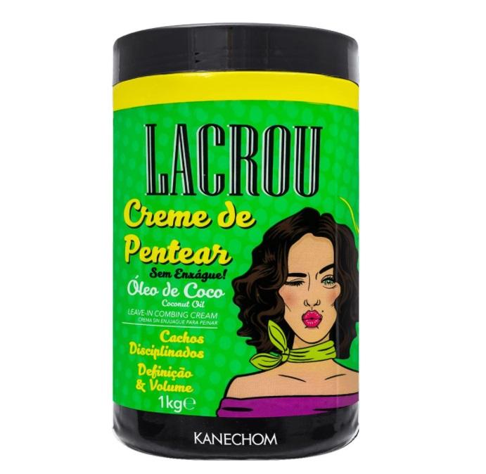 Kanechom Home Care Lacrou Coconut Oil Combing Cream Disciplined Curls Definition 1Kg - Kanechom