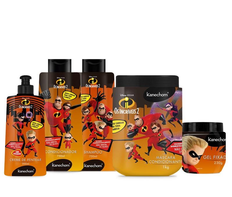 Kanechom Home Care The Incredibles Super Daily Home Care Kids Treatment Kit 5 Prod. - Kanechom