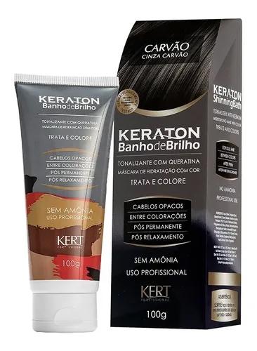 Keraton Color Treatment Tonalizer Keraton Shine Gray Coal 100g Kert - Keraton