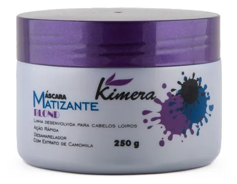 Kimera Home Care Blond Tinting Violet Platinum Color Maintenance Mask 250g - Kimera