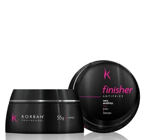 Korban Brazilian Keratin Treatment Anti Frizz Finisher Brightness Definition Capillary Styling Wax 55g - Korban