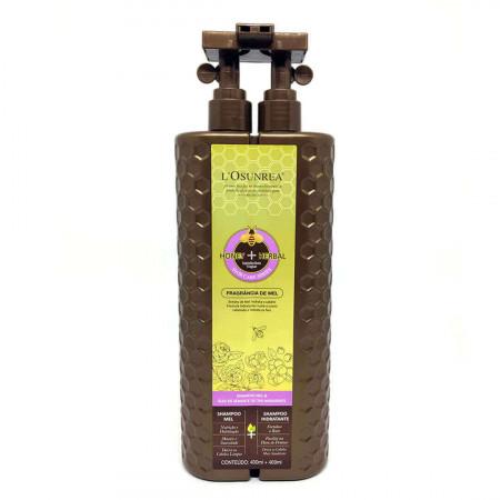 Honey Fragance Tea Seed Oil Keratin Hair Treatment Shampoo 800ml - L'Osunrea