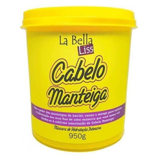 Mascarilla Hidratación y Nutrición Intensiva Manteca Capilar 950g - La Bella Liss