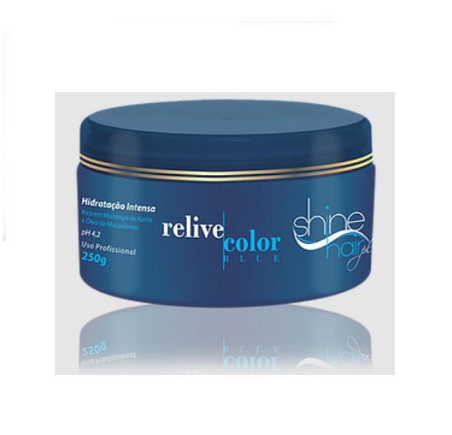 Life Long Hair Hair Mask Color Relieve Blue Strengthening Revitalizating Mask 250g - Life Long Hair