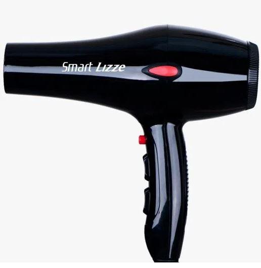 Lizze Acessories Professional Smoothing Smart Hairstyling Black Dryer 110V 127V 1900W - Lizze