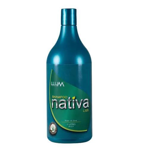 Brazilian Nativa Liss Organic Smooth Hair Treatment Shampoo 1L - LLUM