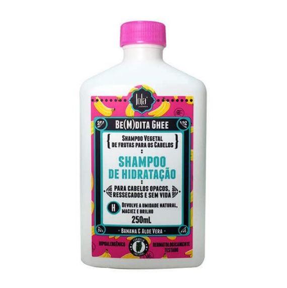 Lola Cosmetics Brazilian Keratin Treatment Vegetal Be(M)dita Ghee Banana Aloe Vera Hydration Shampoo 250ml - Lola Cosmetics