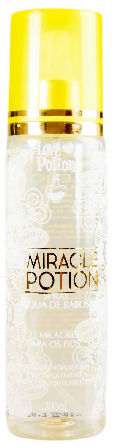 Love Potion Brazilian Keratin Treatment Brazilian 21 Benefits Miracle Potion Aloe Vera Acqua Spray 200ml - Love Potion
