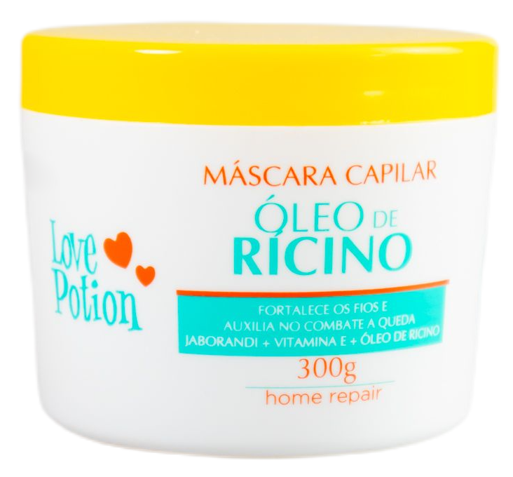 Love Potion Hair Mask Jaborandi Vitamin E Ricino Castor Oil Hair Treatment Mask 300g - Love Potion