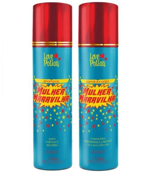 Home Care Maintenance Wonder Woman Shampoo and Conditioner 2x500ml - Love Potion