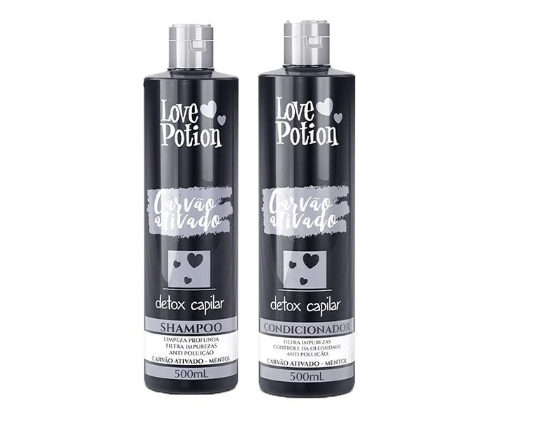 Love Potion Home Care Love Potion Activated Charcoal Home Care Kit 2x 500ml / 2x 16.9 fl oz