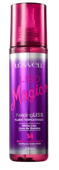 Lowell Brazilian Keratin Treatment Termo Fluid Liso Perfeito 200ml - Lowell