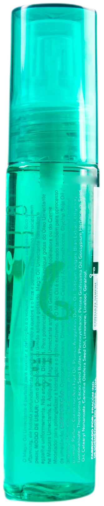 Lowell Brazilian Keratin Treatment Vegetal Blend Moisturizing Shine Softness Magic Curl Humectant Oil 60ml - Lowell