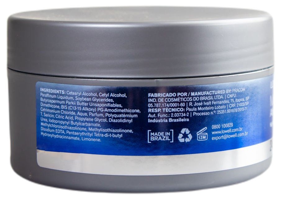 Lowell Hair Mask Brazilian Complex Care Hair Protection Treatment High Impact Mask 240g - Lowell