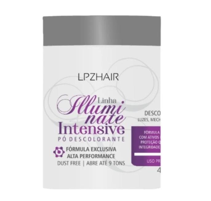 Lpzhair Brazilian Keratin Treatment Illuminate Intensive 9 Tones Dust Free Hydration Bleaching Powder 400g - Lpzhair