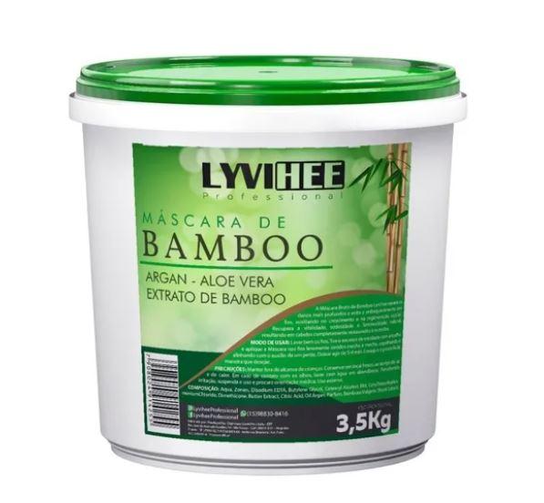 Lyvihee Hair Mask Bamboo Nourishng Nutritive Almond Argan Reconstruction Mask 3,5kg - Lyvihee