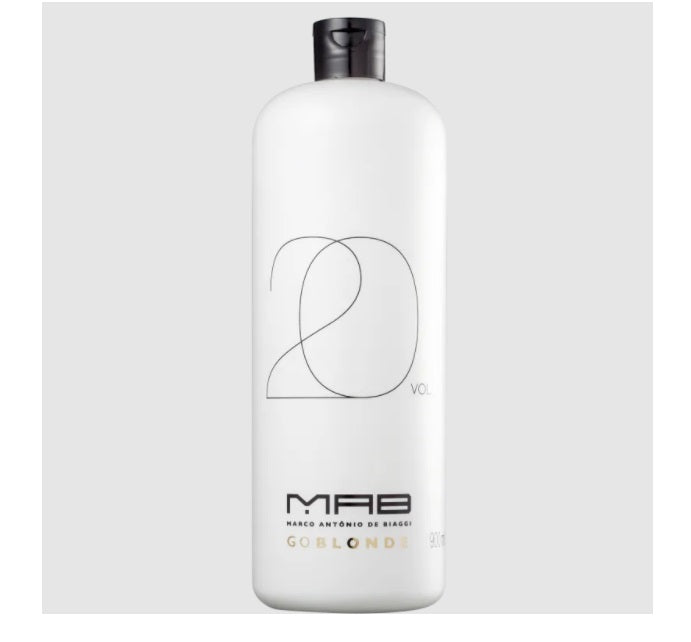 MAB Hair Care 20 Vol. OX Hydrogen Peroxide Oxidant Creamy Stabilized Emulsion 900ml - MAB