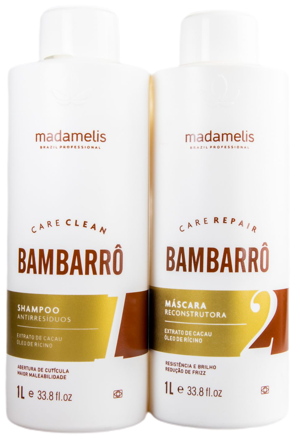 MadameLis Brazilian Keratin Treatment MadameLis Bamboo (Bambarro) Progressive Brush 2x1L - Madamelis