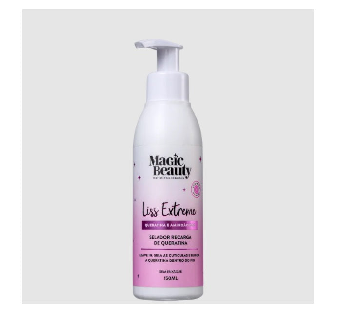 Magic Beauty Hair Care Liss Extreme Keratin Recharge Sealing Leave-in Hair Finisher 150ml - Magic Beauty