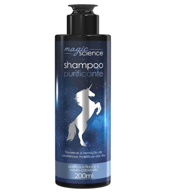 Brazilian Hair Treatment Purifying Shampoo Anti Residue 200ml - Magic Science