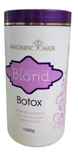 Magnific Hair Btx Botox Platinum Blond Magnific Hair 1kg - Magnific Hair
