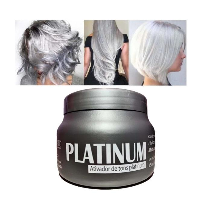 Mairibel Hair Mask HydratyCollor Blond Gray White Tinting Platinum Intensifier Mask 250g - Mairibel
