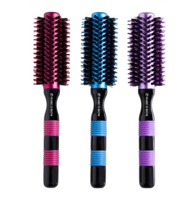 Marco Boni Combs & Brushes Brazilian Medium Metallic Thermal Hair Styling Brush 42mm 7836T - Marco Boni