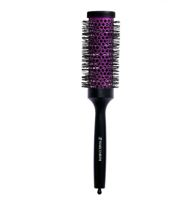 Marco Boni Combs & Brushes Brazilian Original Thermal Hair Styling Brush Metallic Cast 52mm 7750 - Marco Boni