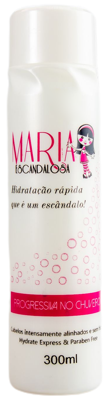 Maria Escandalosa Brazilian Keratin Treatment Express Hydrate Shower Progressive Hair Treatment 300ml - Maria Escandalosa