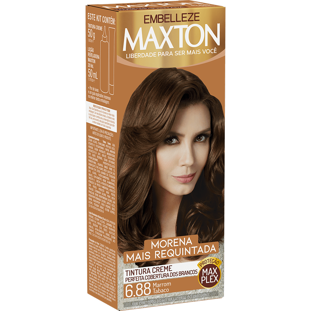 Maxton Hair Dye Maxton Hair Dye Brunette + Exquisite Brown Tobacco Kit