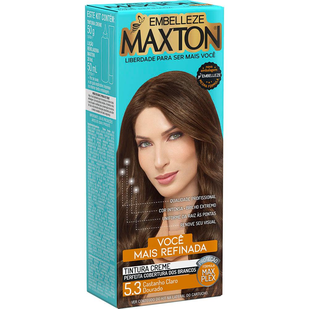 Maxton Hair Dye Maxton Hair Dye You More Refined Brown Golden Brown Kit