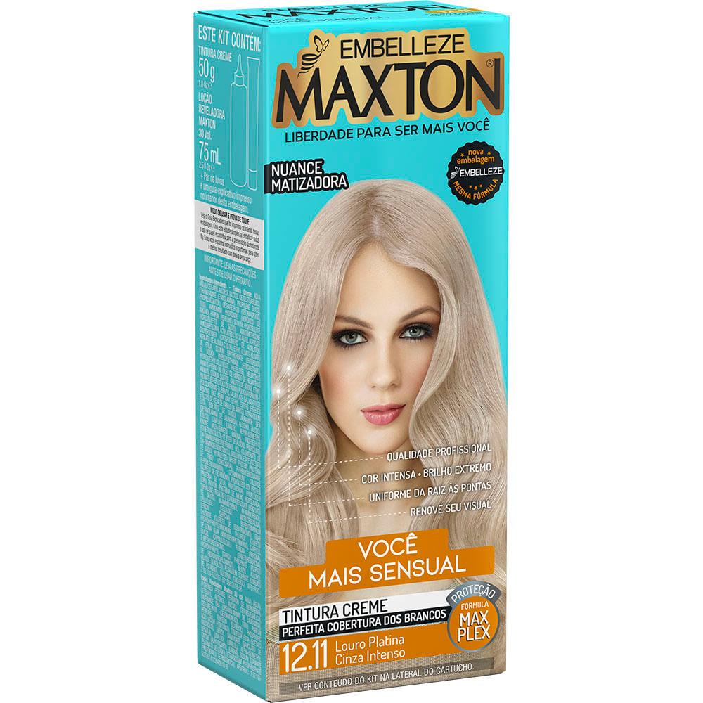 Maxton Hair Dye Maxton Hair Dye You More Sensual Blonde Platinum Intense Gray Kit