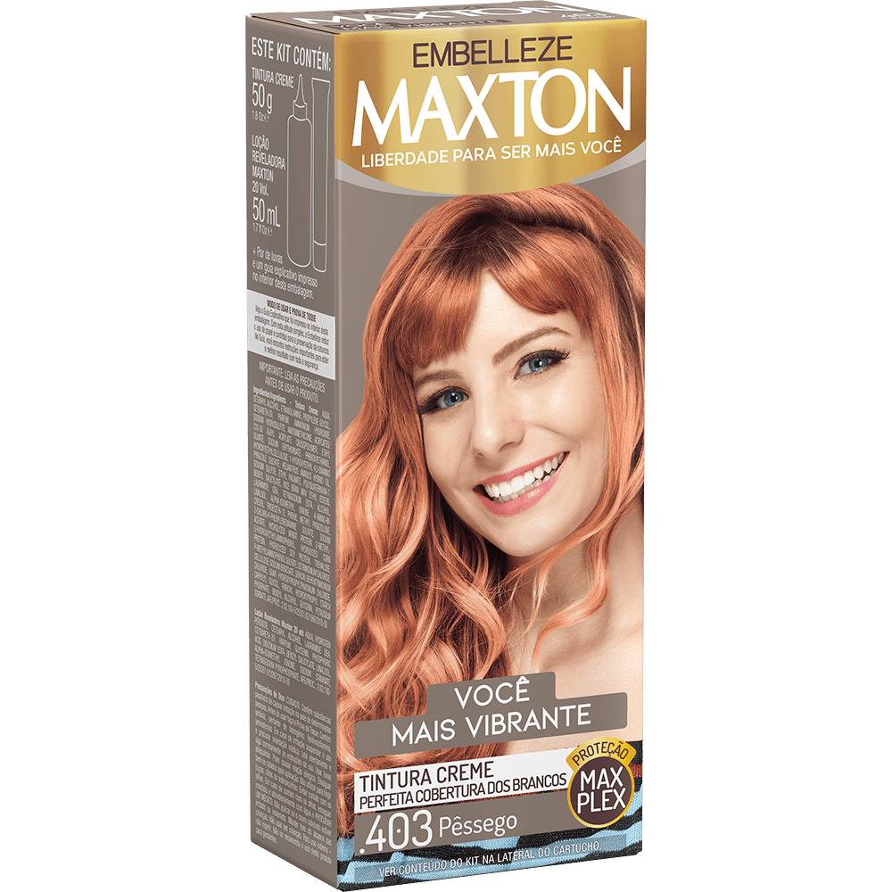 Maxton Hair Dye Maxton Hair Dye You More Vibrant Peach Kit