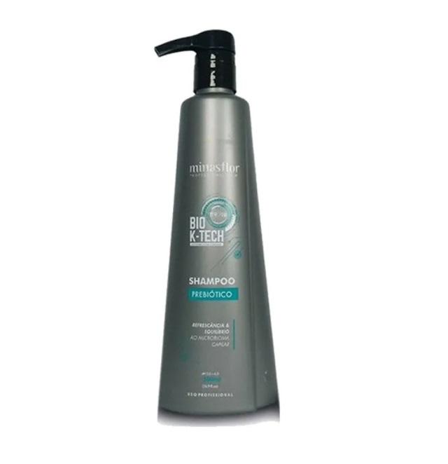 Minas Flor Brazilian Keratin Treatment Bio K-Tech Prebiotic Oily Hair Treatment Refresher Shampoo 500ml - Minas Flor