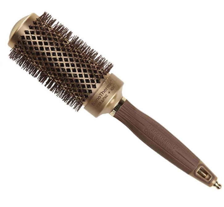MiraCurl Acessories Professional Hair Ceramic Brush Olivia Garden Nano Thermic Ion NT-44 - MiraCurl