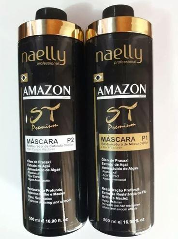 Profesional Semidefinitivo Progresivo Amazon Premium ST 2x500ml - Naelly
