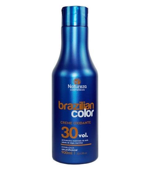 Brazilian Color Oxidizing Cream Hydrogen Peroxide Ox 30 vol. 900ml - Natureza